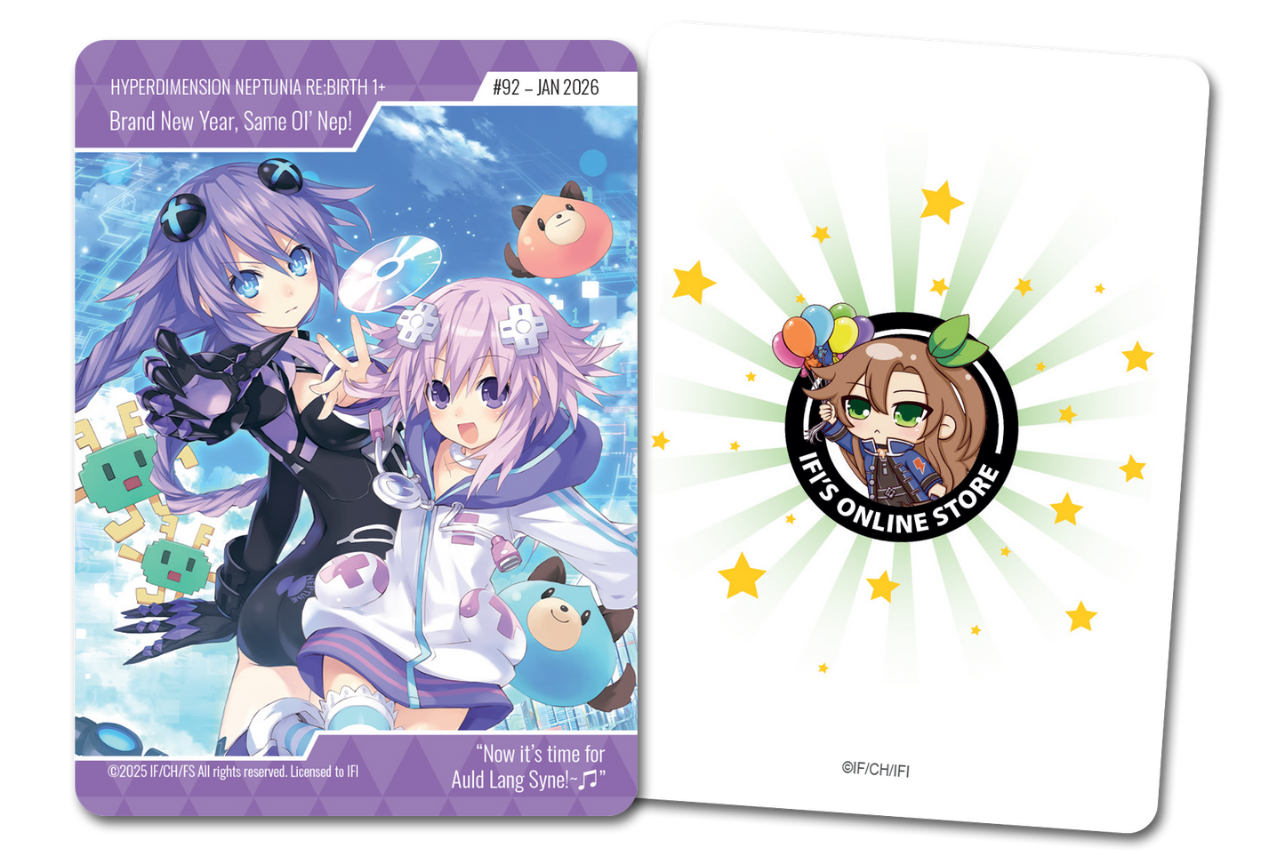 January Exclusive Trading Card (#92)