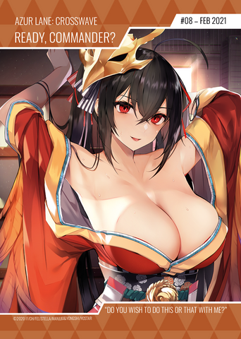Azur Lane: Crosswave - Commander's Calendar Edition Exclusive Trading Card (#8)