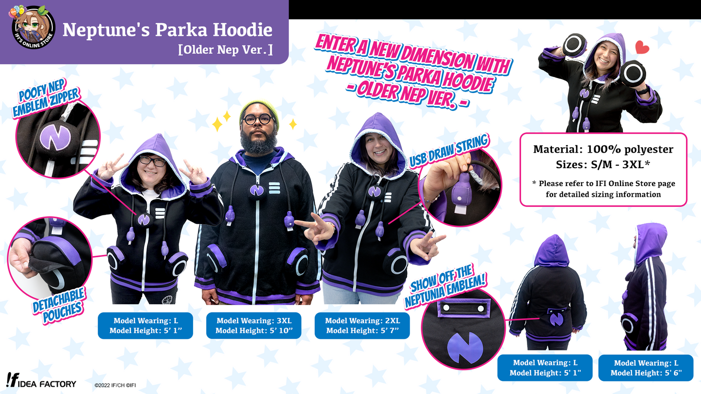 Neptune’s Parka Hoodie - Older Nep Ver