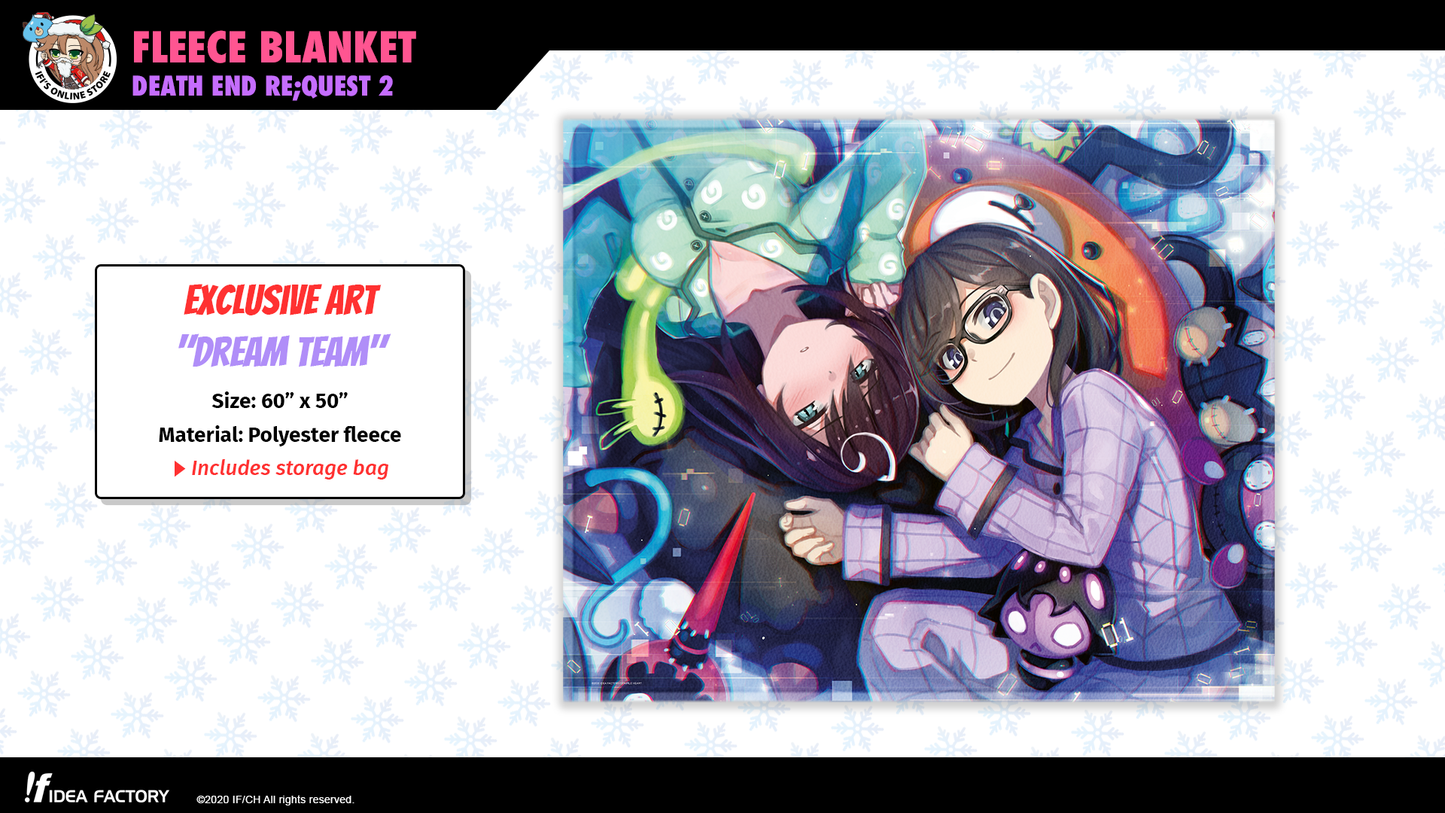 Fleece Blanket - Death end re;Quest 2 "Dream Team"