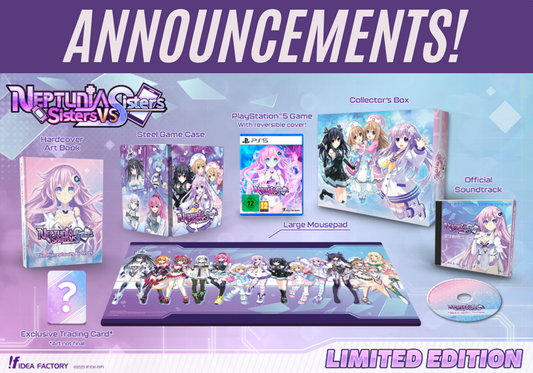 NEPTUNIA: SISTERS VS SISTERS GODDESS CANDIDATES TRAILER + LIMITED EDITION & DELUXE EDITION PRE-ORDER DETAILS