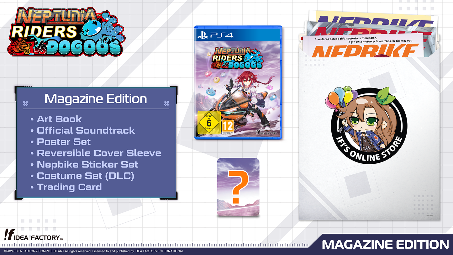 Neptunia Riders VS Dogoos - Magazine Edition - PS4®