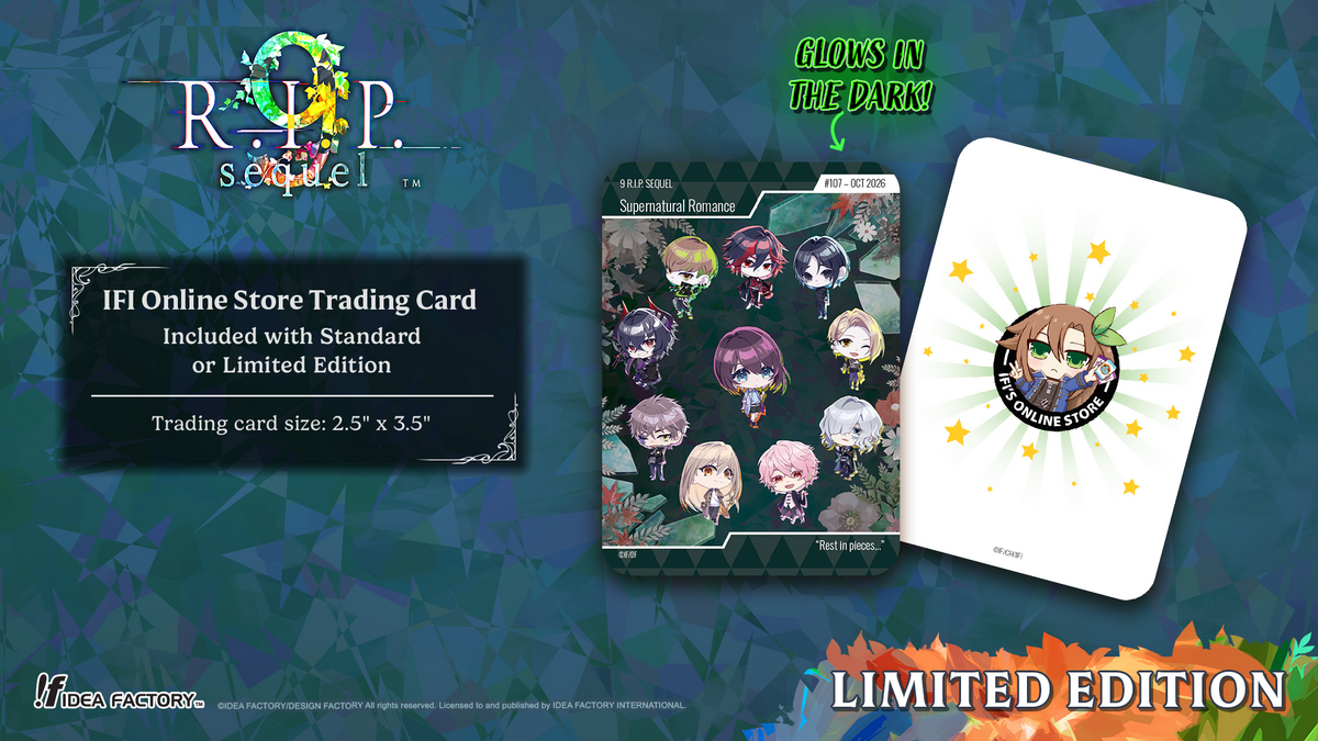 9 R.I.P. sequel Exclusive Trading Card (#107)