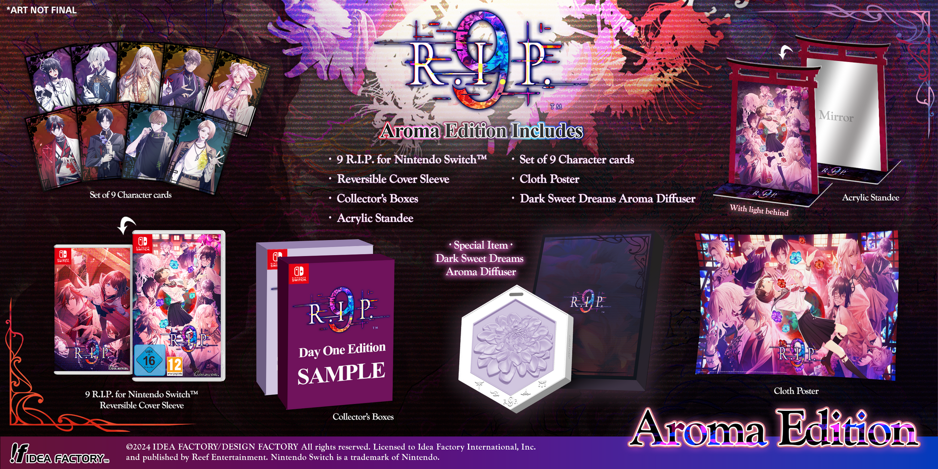 9 R.I.P –Aroma Edition – Nintendo Switch 9 R.I.P. - Aroma Edition - Nintendo Switch™ – IFFYS Europe Online