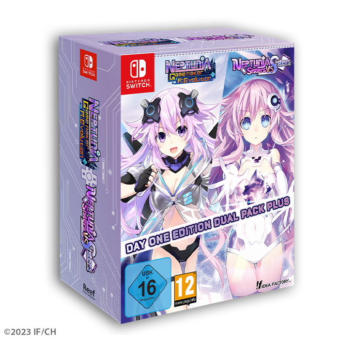 Neptunia Game Maker R:Evolution / Neptunia: Sisters VS Sisters - Day One Edition Dual Pack Plus - Nintendo Switch™