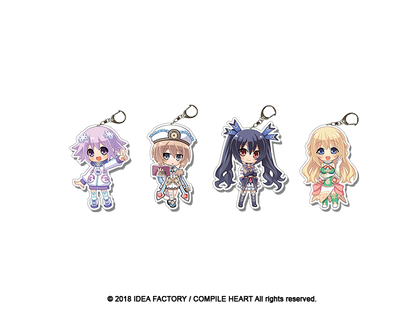 Neptunia Acrylic Charms