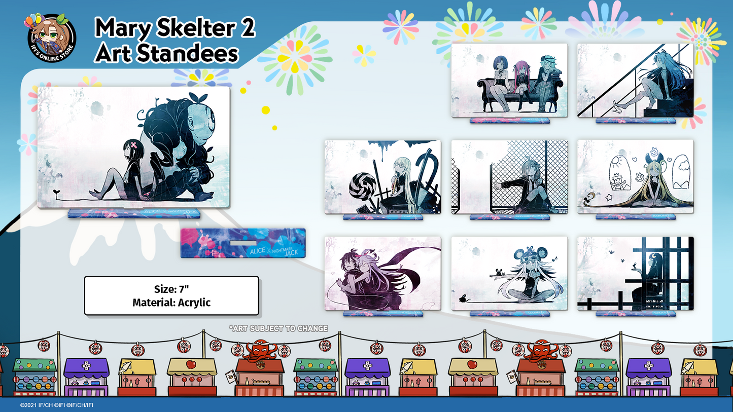 MARY SKELTER 2 ART STANDEE