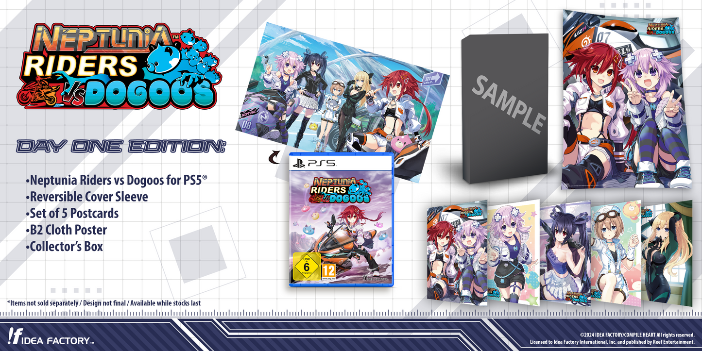 Neptunia Riders VS Dogoos - Day One Edition - PS5®