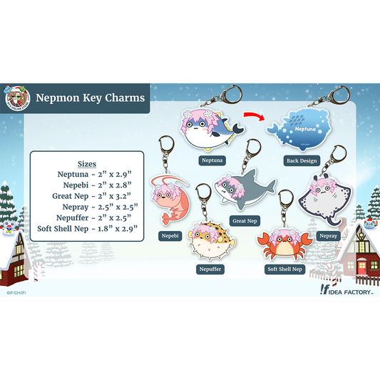 Nepmon Key Charms