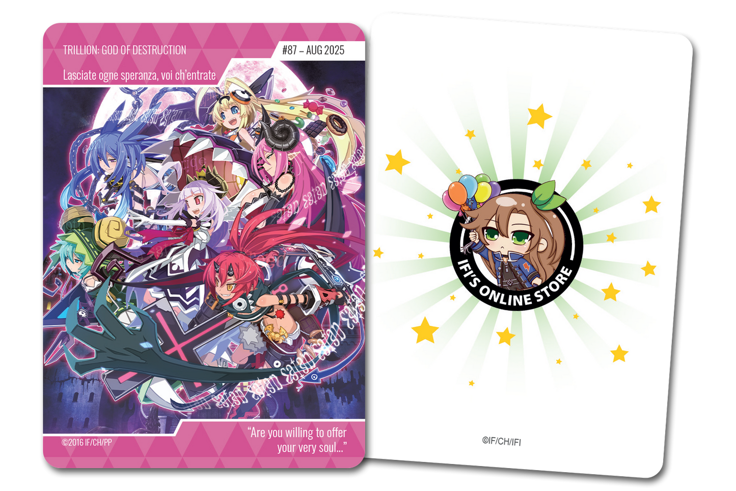 August Exclusive Trading Card (#87)