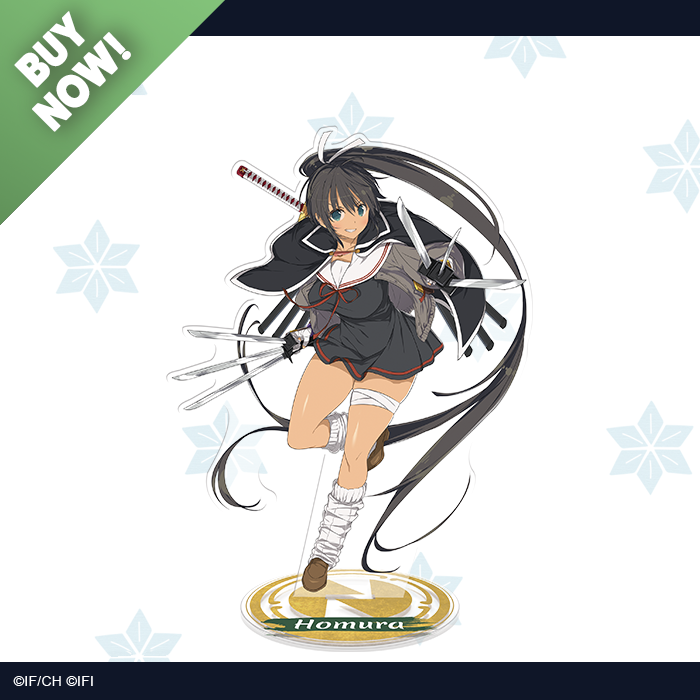 Acrylic Standee - Neptunia x SENRAN KAGURA: Ninja Wars - Shinobi Homur ...