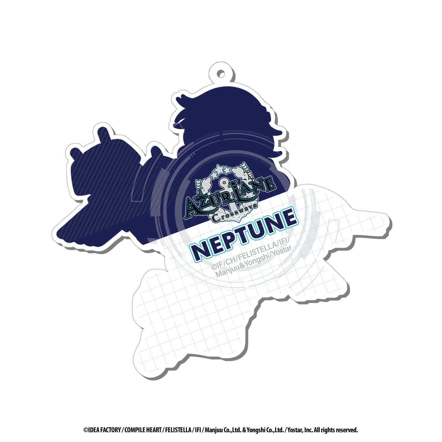 Azur Lane Acrylic Charms - 3 inch - Neptune