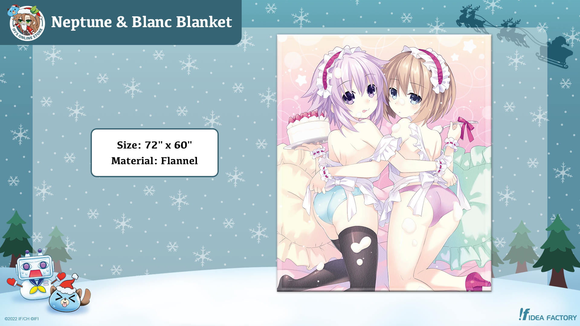 Neptune & Blanc Blanket