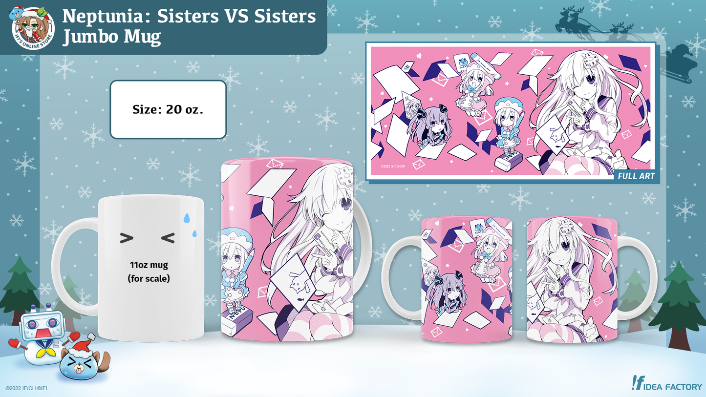 Neptunia: Sisters VS Sisters Jumbo Mug