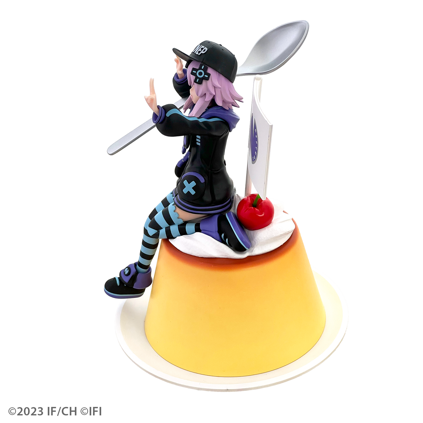 Top Nep Pudding Figure - IFI 10th Anniversary Ver ( Black )